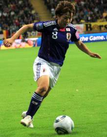 Kapitän des japanischen Nationalteams Aya Miyama