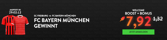 Bayern gewinnt Stream bei Neobet gegen Freiburg